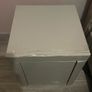Bedside Locker / TV Unit Grey Image 2