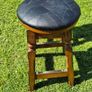 Pair of Immaculate Commercial-Grade Beechwood Bar Stools Image 3
