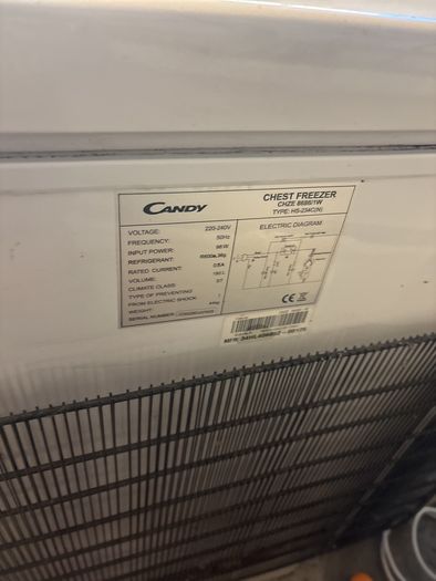 chest freezer