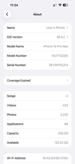 Apple I phone 15 pro max