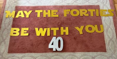 40th Bithday Decorations