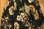 Beautiful Stradivarius MIDI Cotton Skirt with pockets Size S Brand New