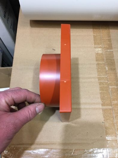 Terracotta Exterior Fan Grille 100 mm 4 Inch