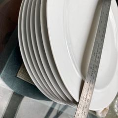 7 Denby dinner plates