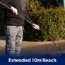 10M Drain Rod Kit with Heavy Duty Gloves & Carry Bag - Professional Flexible Drain Cleaner for Blocked Drains, Sinks, Toilets - Heavy Duty Brass Fittings, Easy Assembly Image 4