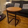 Handmade C-frame Sofa Table Image 3