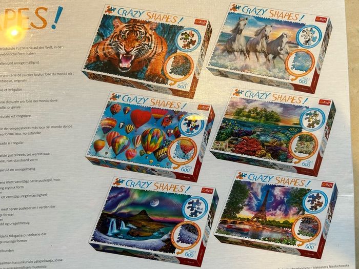 Crazy Shapes Jigsaw 600 Piece