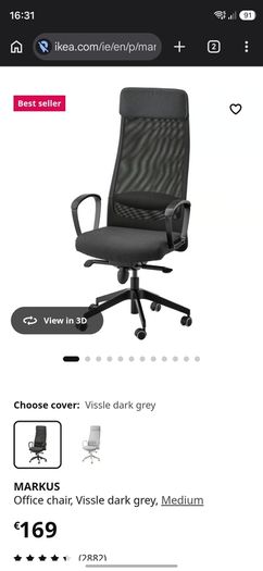 Ikea Markus Desk Chair