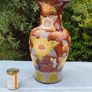 52cms Vintage Lotus Flower floor vase Image 2