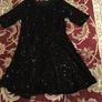 Beautiful Velvet Sequin Dress size 9-11 year Image 5