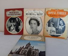 Three Royal Family Publications and St. Giles' Cathedral, Edinburgh Publication (GT465)