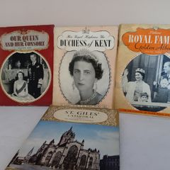 Three Royal Family Publications and St. Giles' Cathedral, Edinburgh Publication (GT465)
