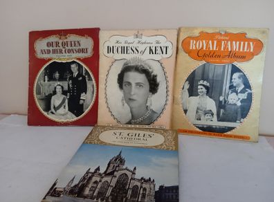 Three Royal Family Publications and St. Giles' Cathedral, Edinburgh Publication (GT465)