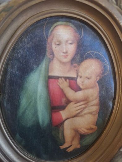 Catholic Devout Decor Framed Print