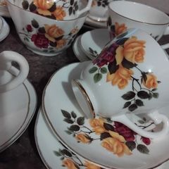 21piece vintage tea set by ROYAL STUART