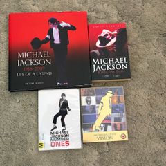 Michael Jackson books and DVDs