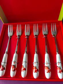 Aynsley Living Country Meadows Pastry Fork set