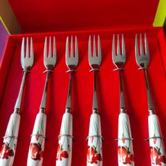 Aynsley Living Country Meadows Pastry Fork set