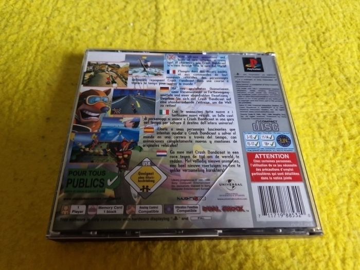 Crash Bandicoot 3 Warped PlayStation1 ps1 PlayStation2 ps2 games Original