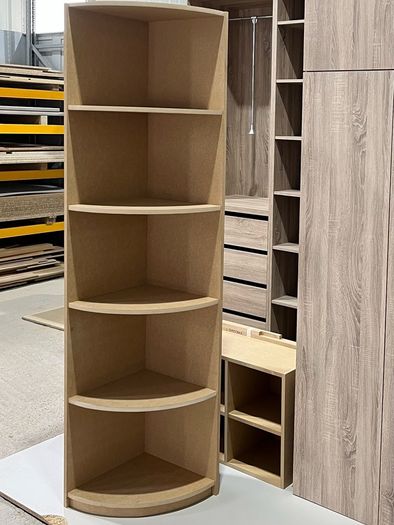 Wardrobes, kitchens, utility rooms, storage units.