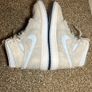 Nike Air Jordan1 Light Grey / Baby Blue UK4 Image 5