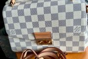 Genuine Louis Vuitton Croisette Crossbody Bag