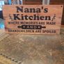Nana's Kitchen Timber Sign Image 2