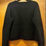 New super soft Dunnes black cardigan with gold buttons Image 7