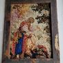 19th century flemish needlepoint wool tapestry "The sacrifice of issac" Image 3