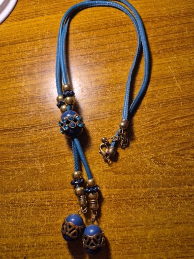 Vintage Blue Necklace