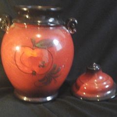 Large Vintage West Germany Fruit Preserving Pot.