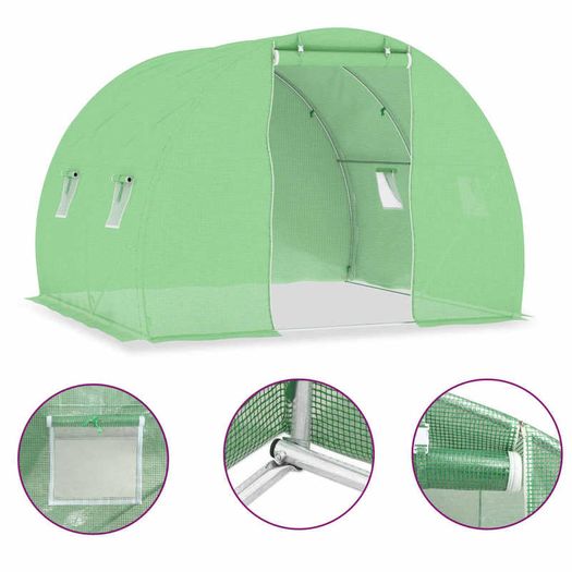 Greenhouse 6 sqm 3x2x2 m