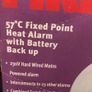Mains Heat Alarm with Battery Back Up Image 4