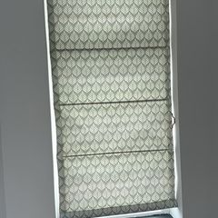 Roman Blinds x 2 - Duck Egg Blue