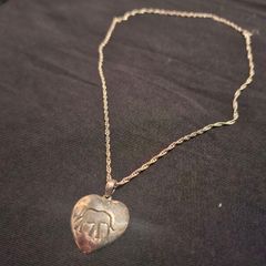 Lovely Italian made 925 Sterling Silver Elephant twist Chain