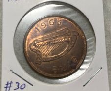Irish Penny 1965