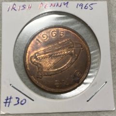 Irish Penny 1965