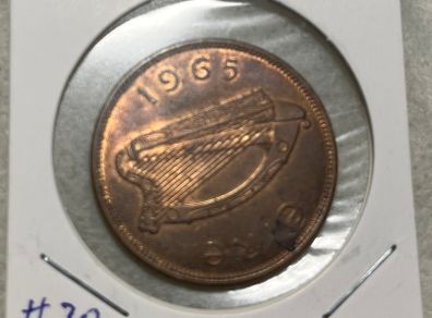 Irish Penny 1965