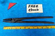 Blacksmiths 12" Flat Tongs