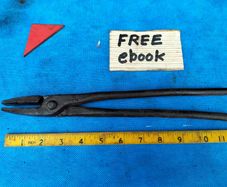 Blacksmiths 12" Flat Tongs