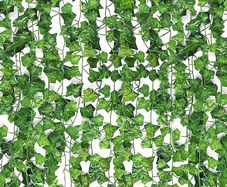 6 Pack Artificial Ivy Vine Garland Plants, Fake Hanging Plastic Plants Garlands, for Home Hotel Office Wedding Party Garden Craft Art Decor, Arch Arrangement Decoration (FREE POSTAGE)