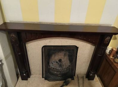 decorative surround frame only for fireplace