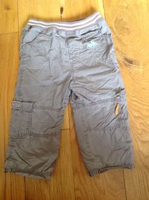 Lovely Comfy Lined Trousers Age 12-18 Months