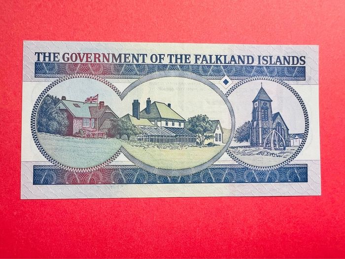 Falkland. Islands   50 Pounds. 1990   Pick 16 Scarce.uncirculated