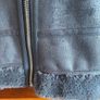 Warehouse Suede-look biker jacket Image 8
