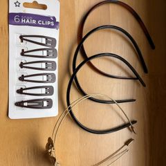 Hairbands and hair clips