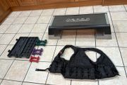 Weighted Vest, Reebok Step, Dumbbells + Case!