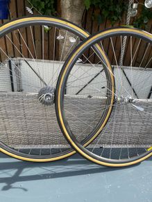 vintage campagnolo record wheels