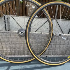 vintage campagnolo record wheels
