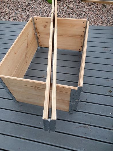 Raised bed collars in 2 sizes
